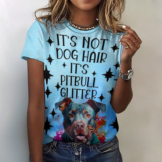 Pitbull Glitter Tee