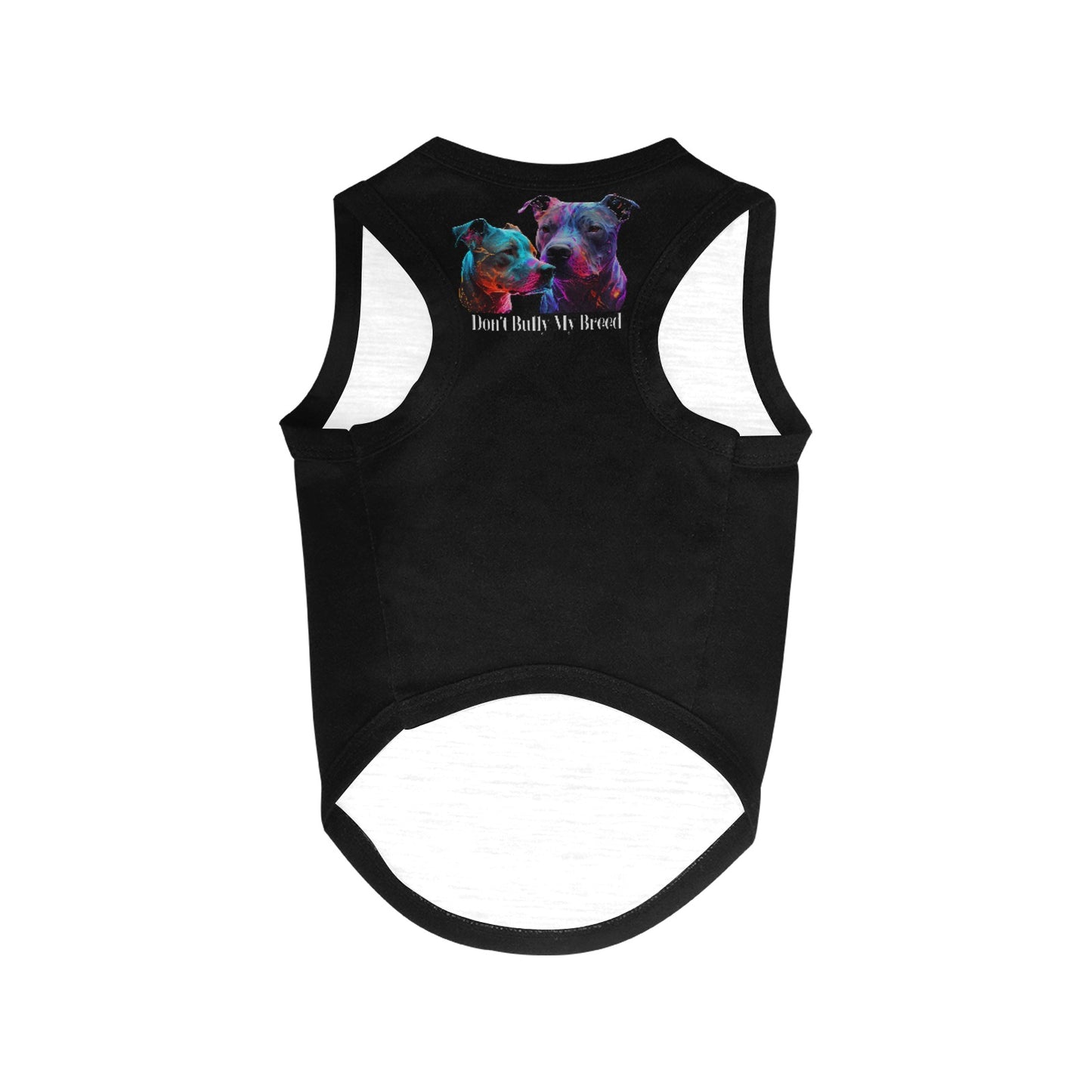 Don't Bully My Breed Neon Pet Tank Top