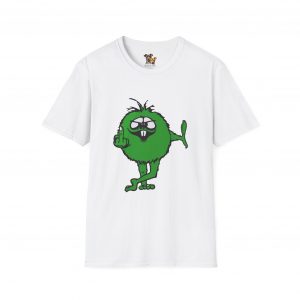 GenX Green Monster Unisex Softstyle T-Shirt, Casual Wear, GenX Tee Graphic Tee, Humor Shirt, Everyday Style