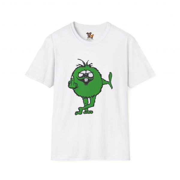 GenX Green Monster Unisex Softstyle T-Shirt, Casual Wear, GenX Tee Graphic Tee, Humor Shirt, Everyday Style